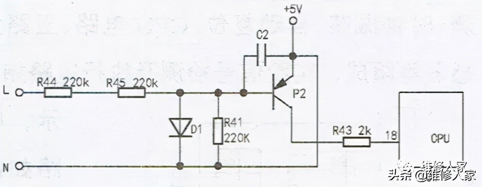 滾筒洗衣機串激式電機控制電路原理與常見故障檢修