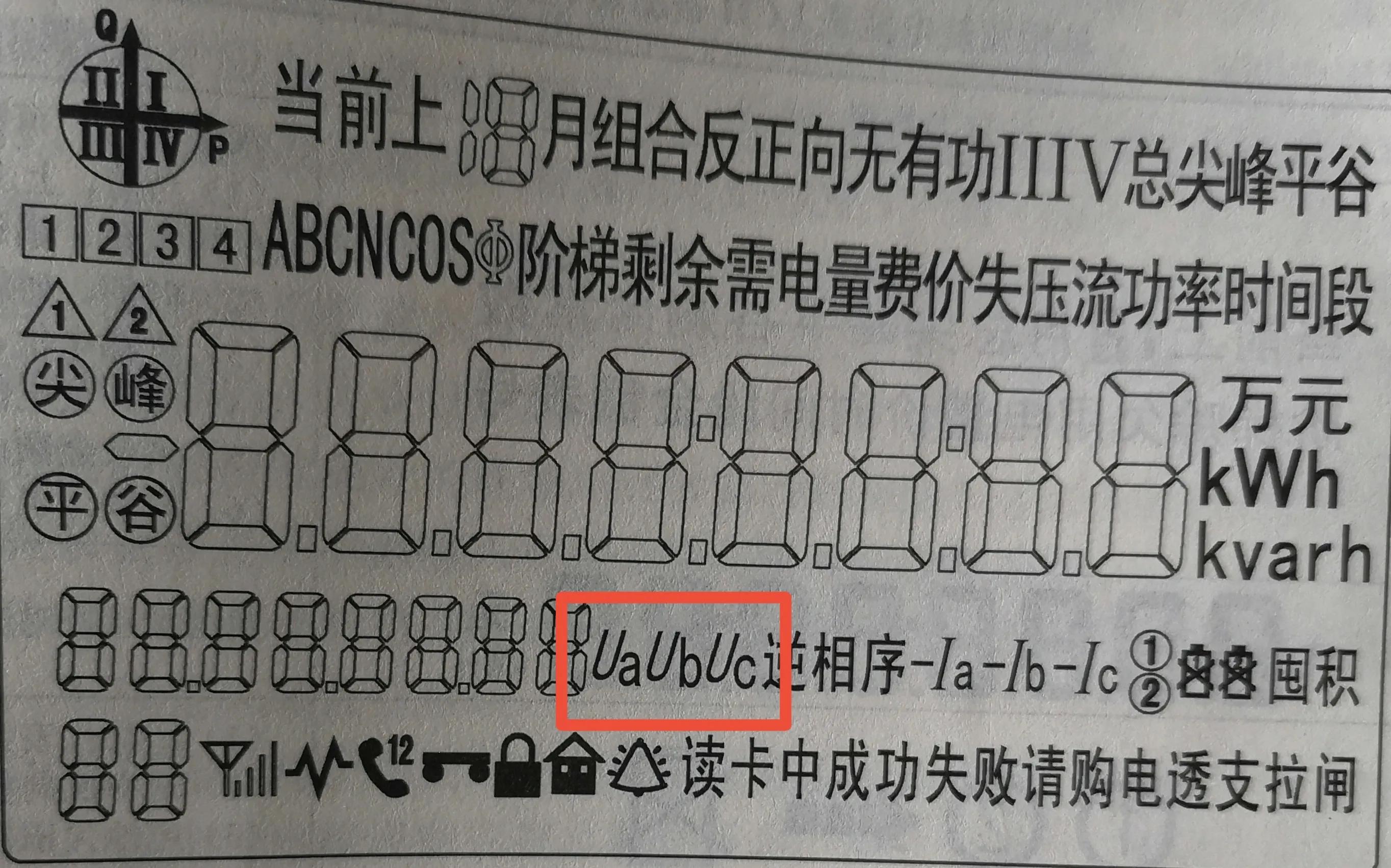 閑話智能表常見符號及故障代碼含義，也許對你有些許幫助